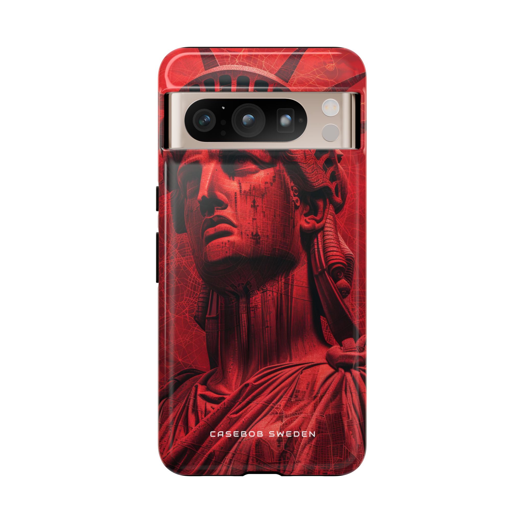 Zen Red Liberty Vision Google Pixel 8 - Tough Phone Case