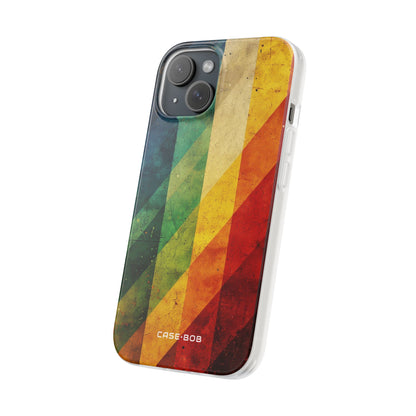 Diagonal Spectrum iPhone 15 Case - Soft