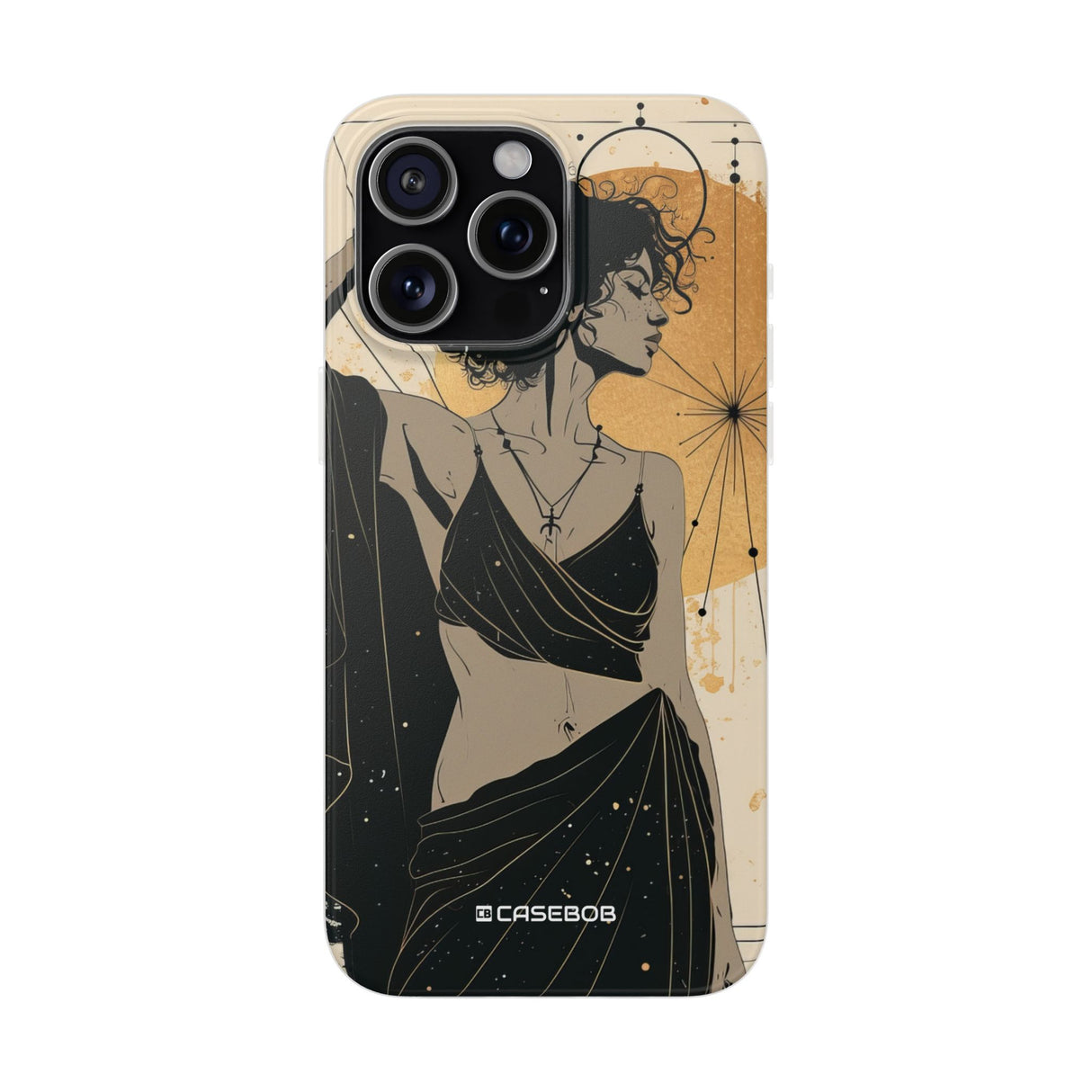 Celestial Elegance | Flexible Phone Case for iPhone