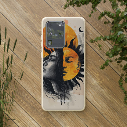 Sunlit Duality | Biodegradable Phone Case