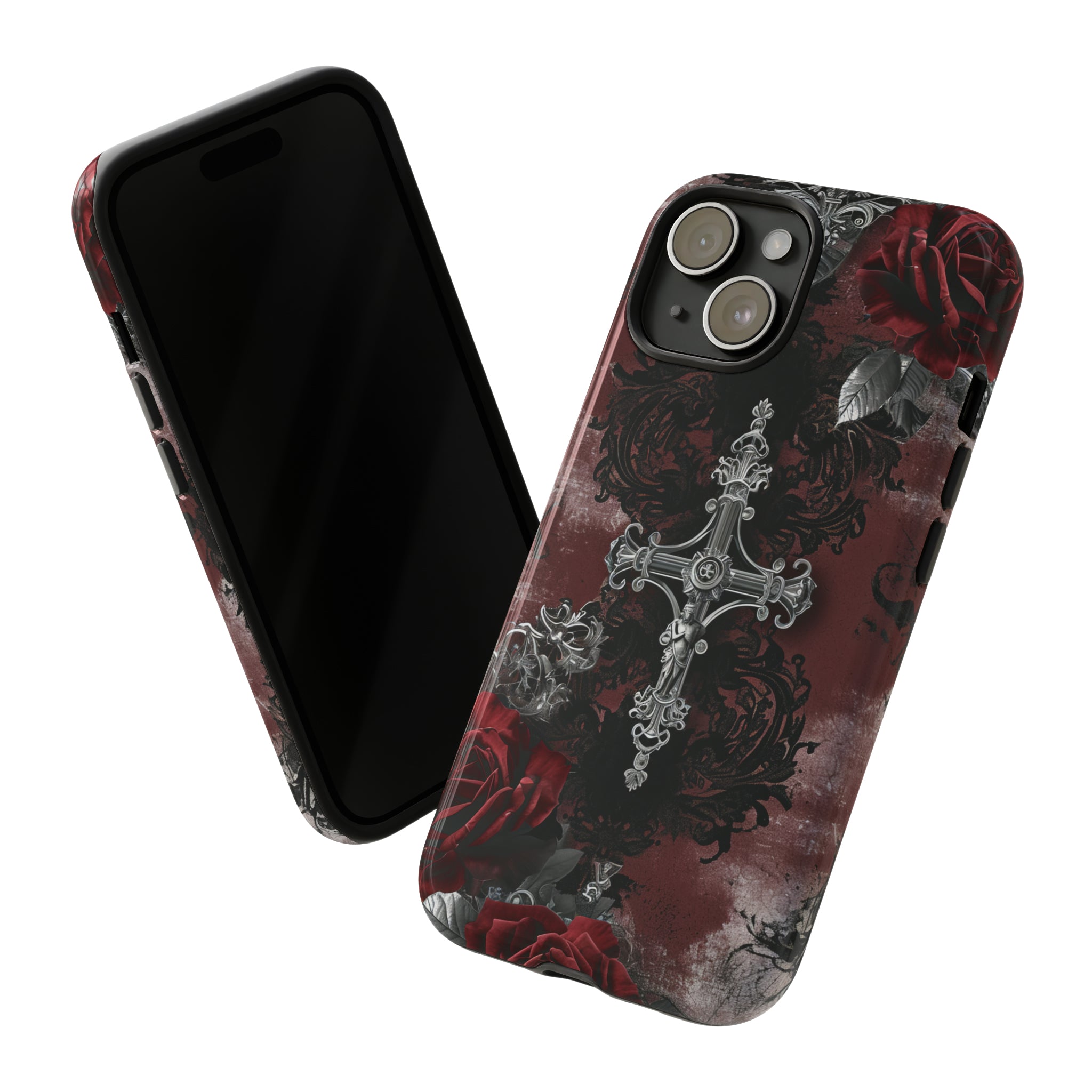 Victorian Lace Elegance - Protective Phone Case