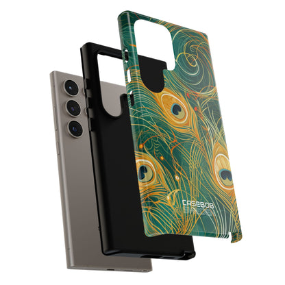 Vortice di Pavone Vivace Samsung S24 - Tough