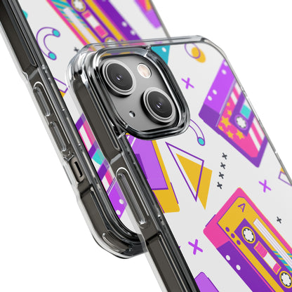Retro Cassette Chaos iPhone Case - Impact