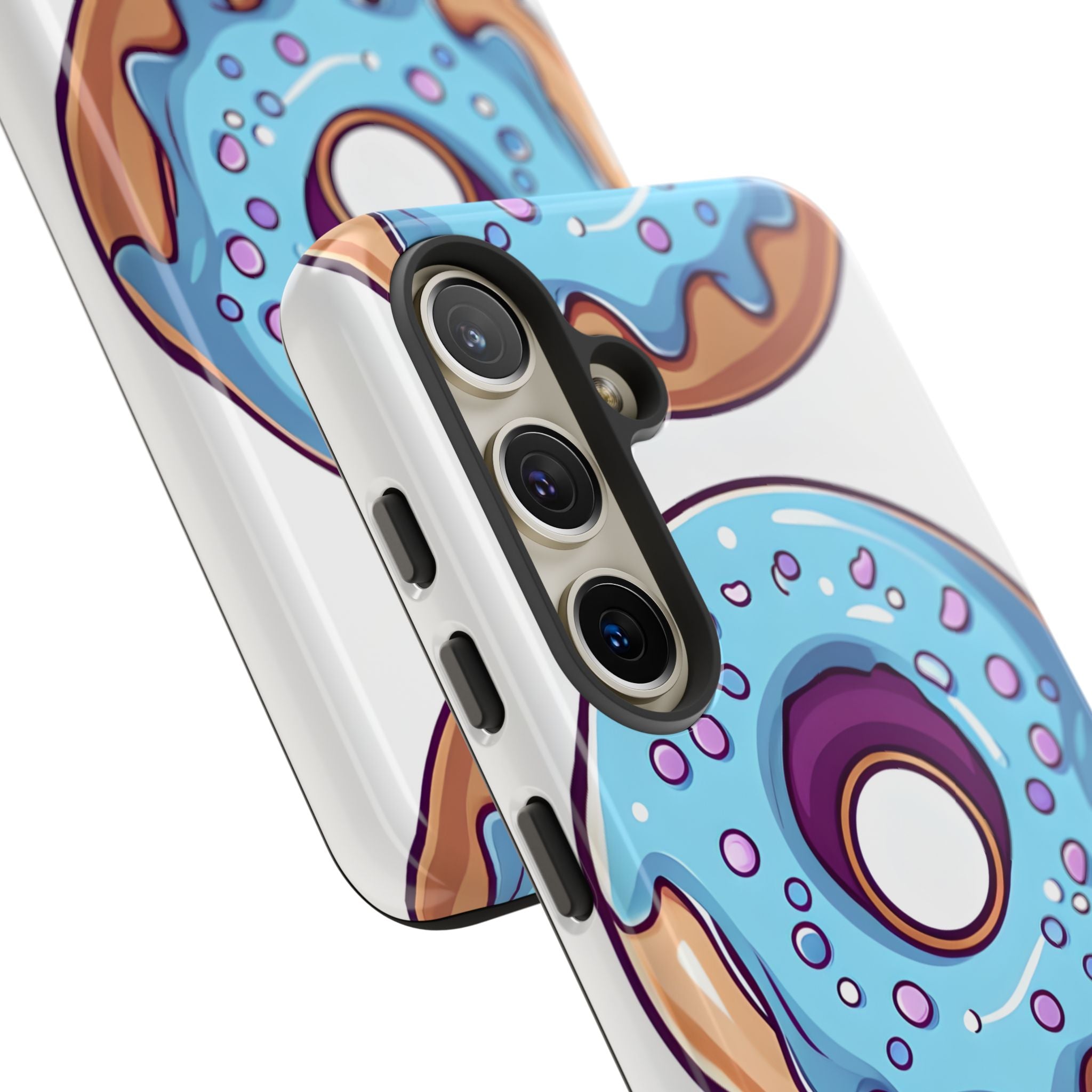 Playful Cartoon Donuts Kids Seamless Samsung S24 - Tough