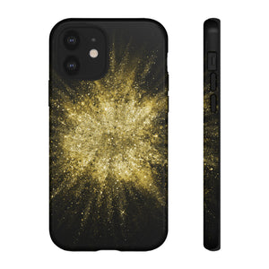 Gold Glitter Background - Protective Phone Case