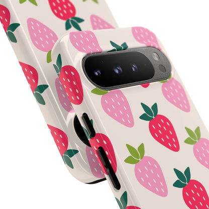 Vibrant Strawberry Rhythm - Google Pixel Case