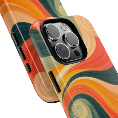 Spiral Glow iPhone 16 Pro Case - Tough