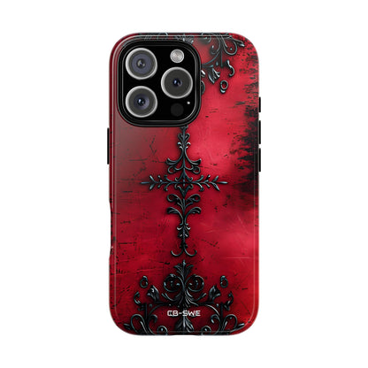 Gothic Crimson Emblem - iPhone Case