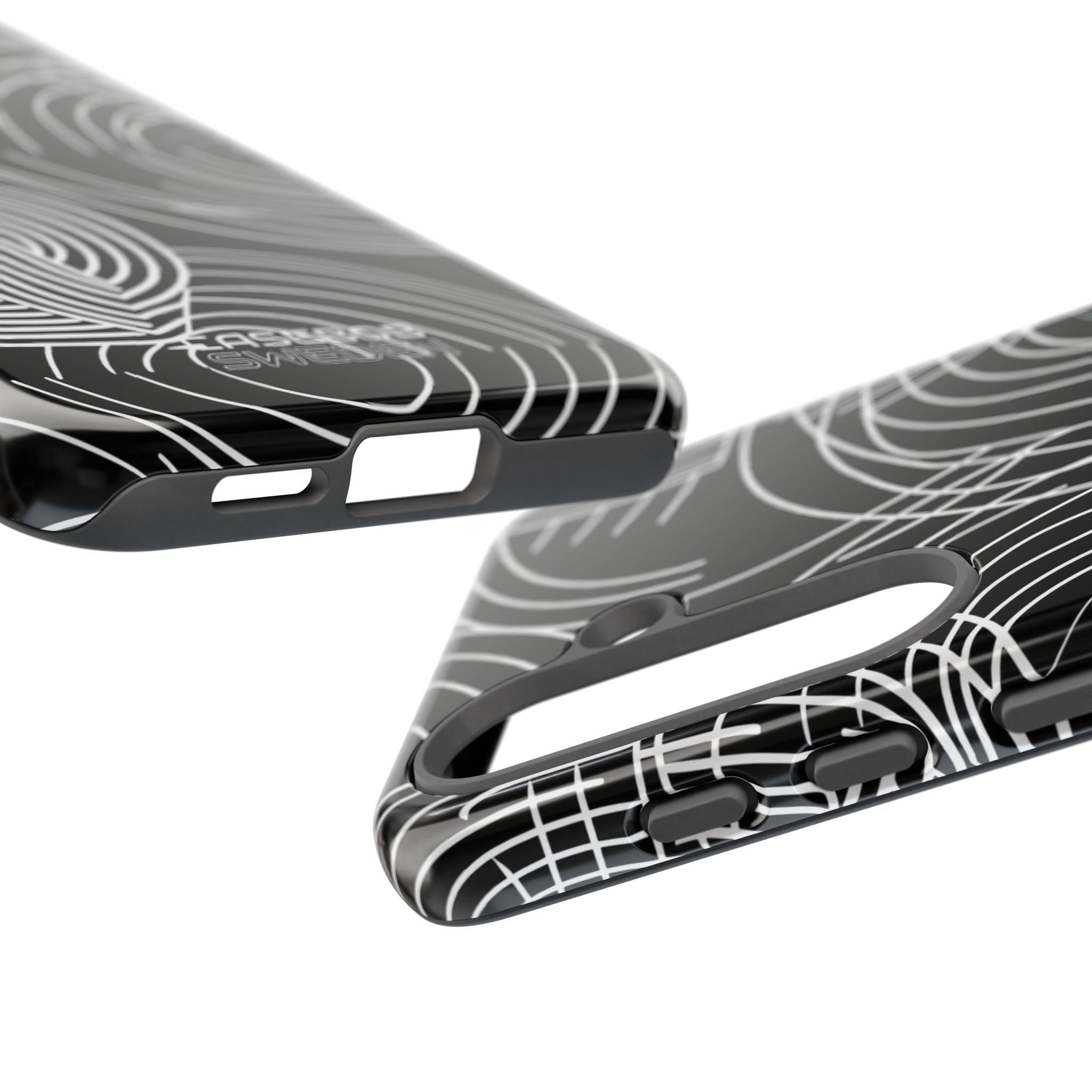 Curve a spirale monocromatiche Samsung S25 - Tough
