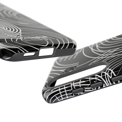 Curve a spirale monocromatiche Samsung S25 - Tough