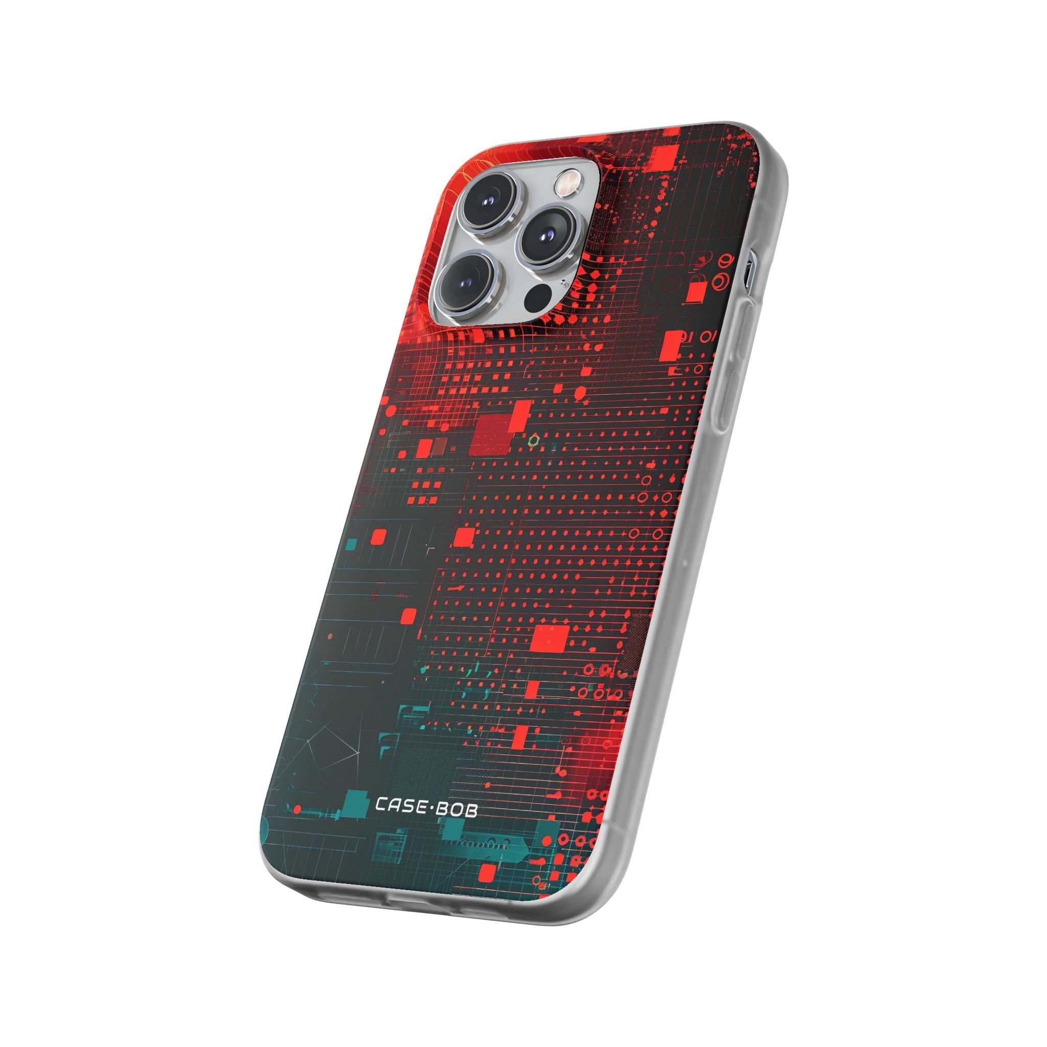 Grid Fusion iPhone 14 Pro Max Case - Soft