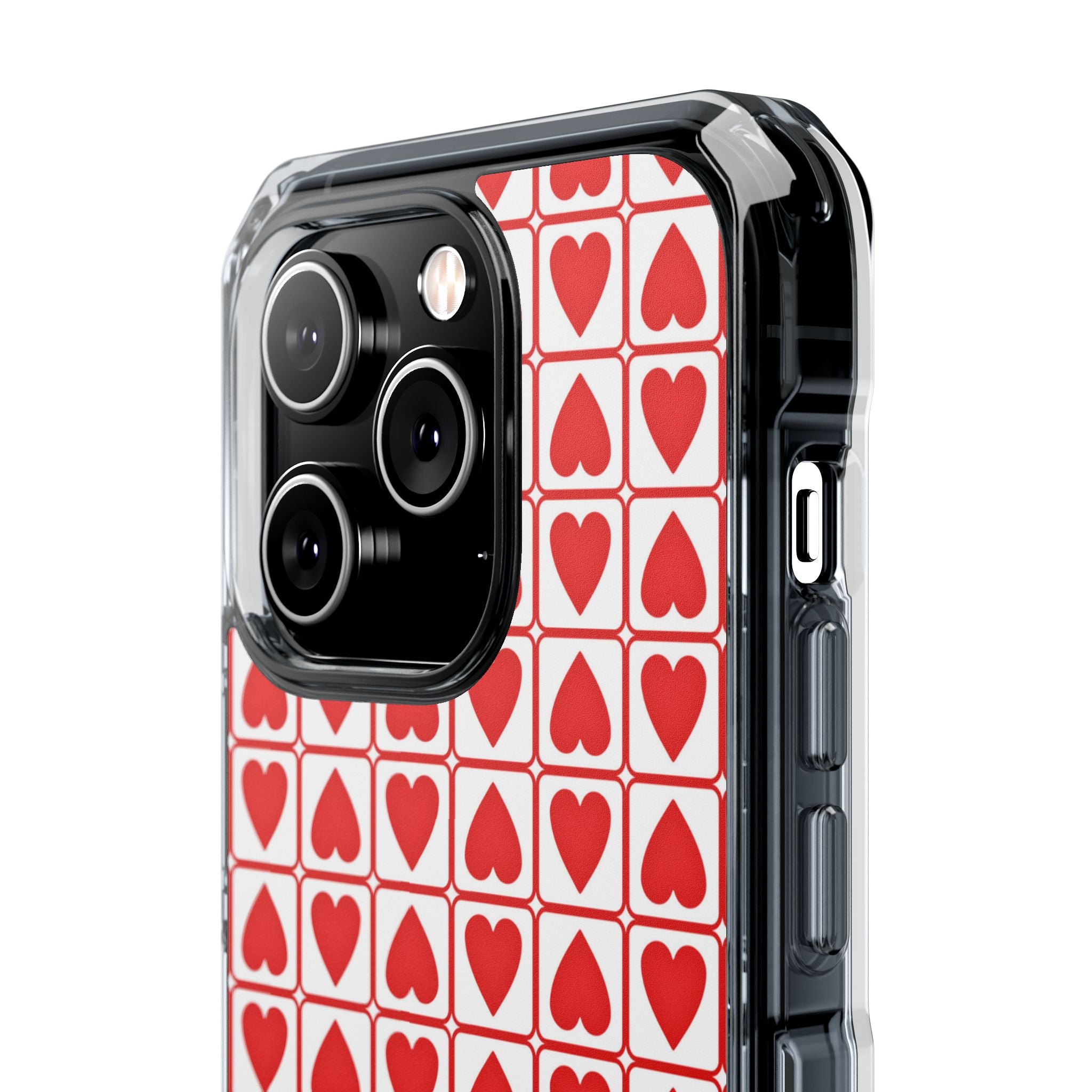 Hearts In Squares iPhone Case - Impact