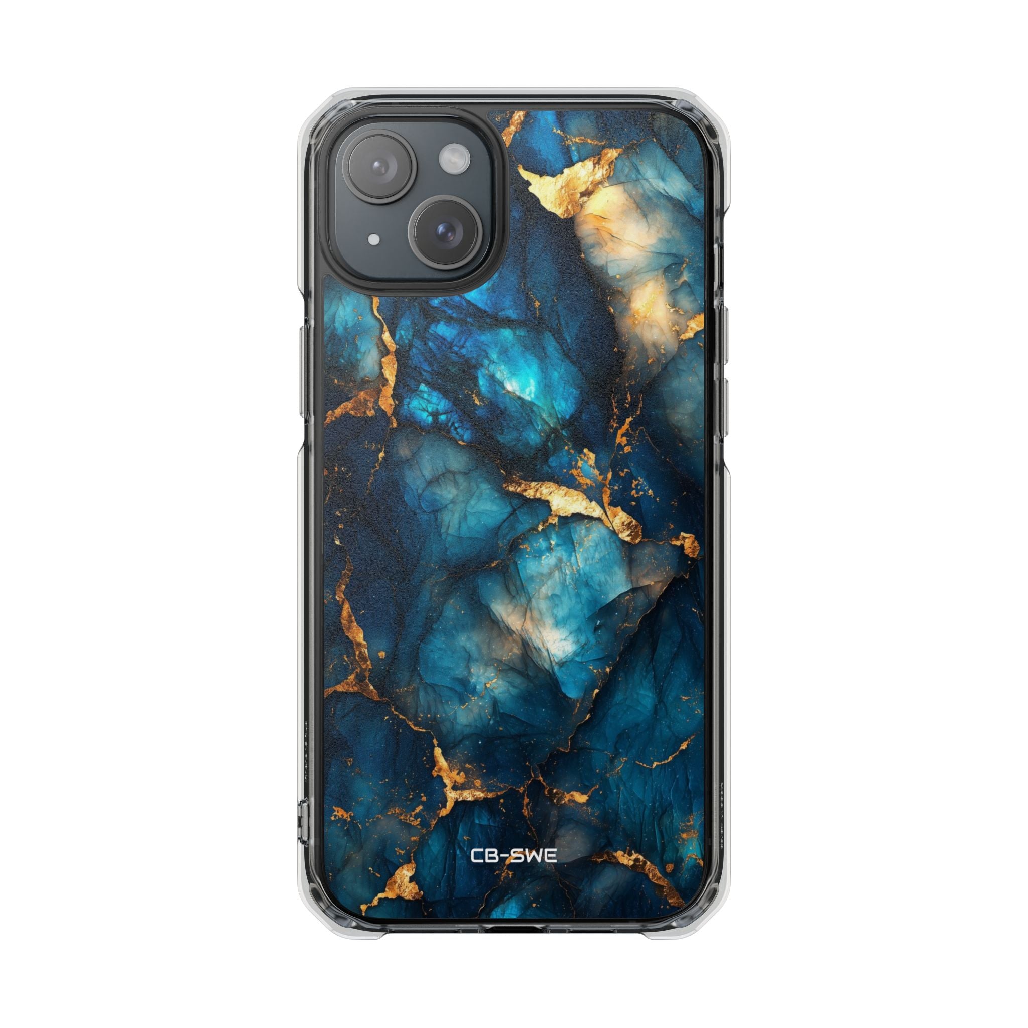 Luminous Gold Veins iPhone Case - Impact