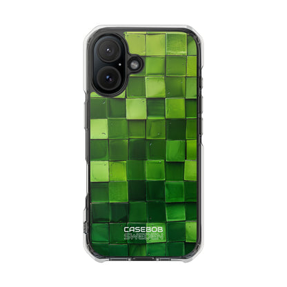 Green Tile Harmony iPhone 16 - Impact Clear+