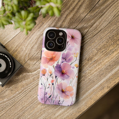 Floral Blooms Dance - iPhone Case