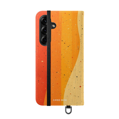 Wavy Spectrum - Samsung S25+ Case - Wallet