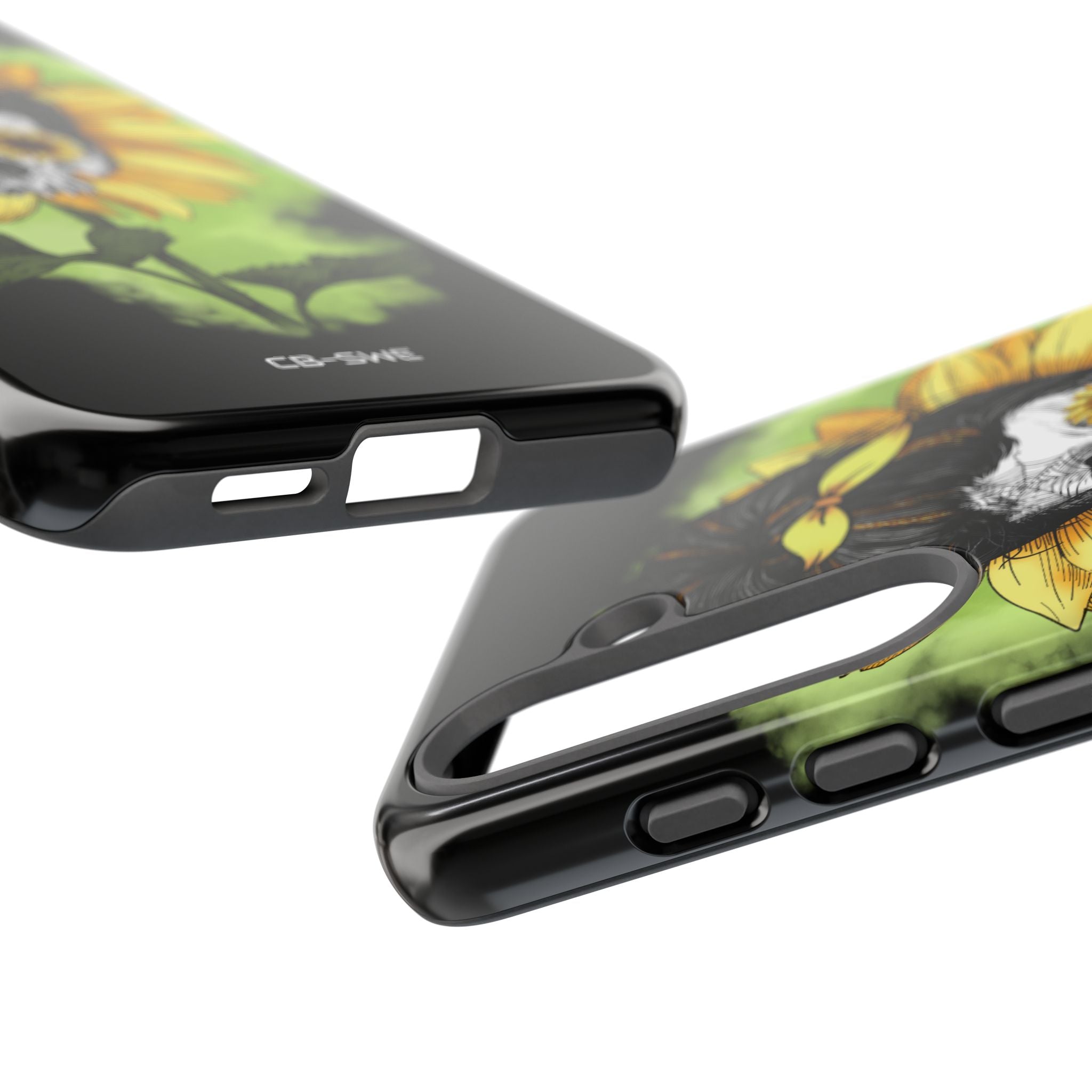 Sunflower Skull Fusion - Samsung Case