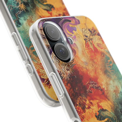 Dragon Ember iPhone 16 Case - Soft