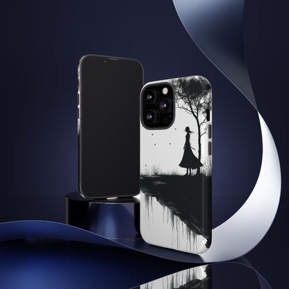 Cliffside Silhouette iPhone 13 Pro Case - Tough