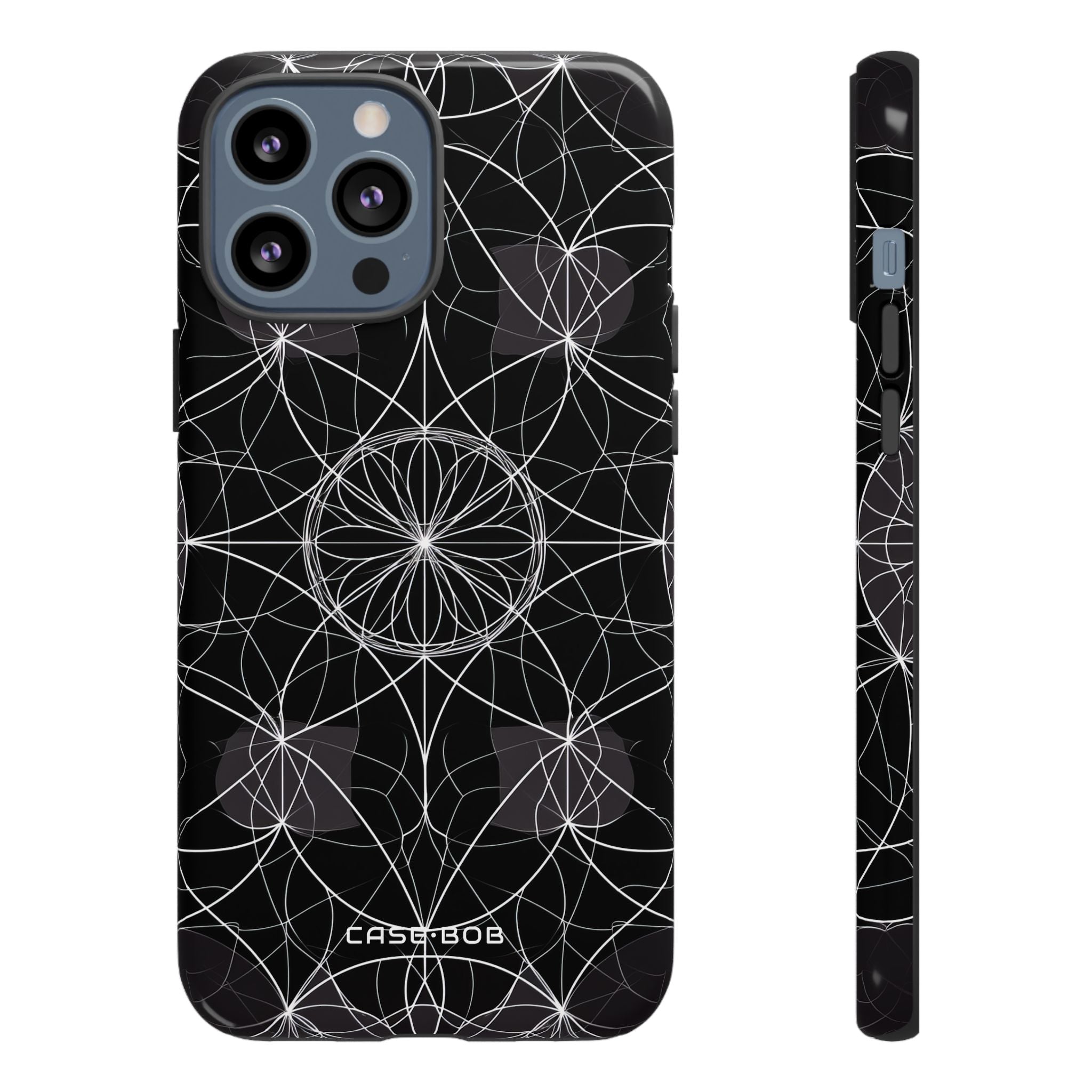 Radiant Petal Orbit iPhone 13 Pro Max Case - Tough