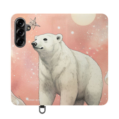 Polar Beer Nebula - Samsung S25+ Case - Portemonnee