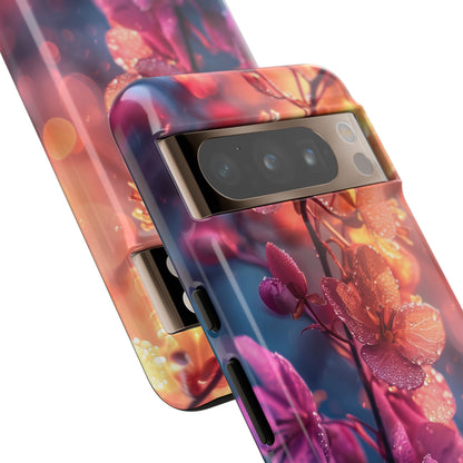 Surreal Flower Harmony Google Pixel 8 - Tough Phone Case