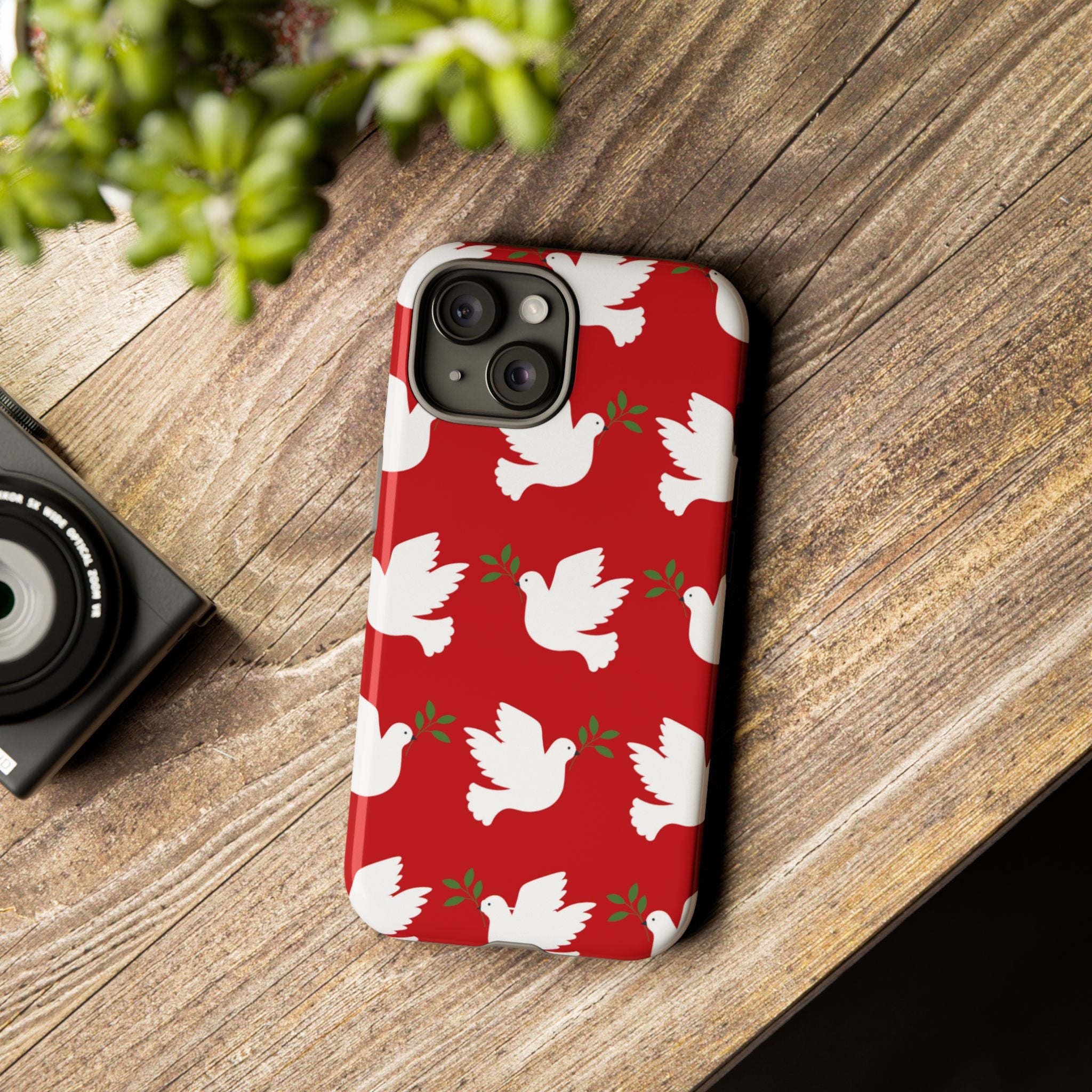 Doves Bring Peace - iPhone Case