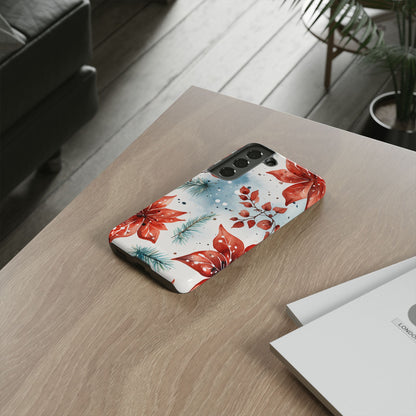Poinsettias Bloom Bright - Samsung Case