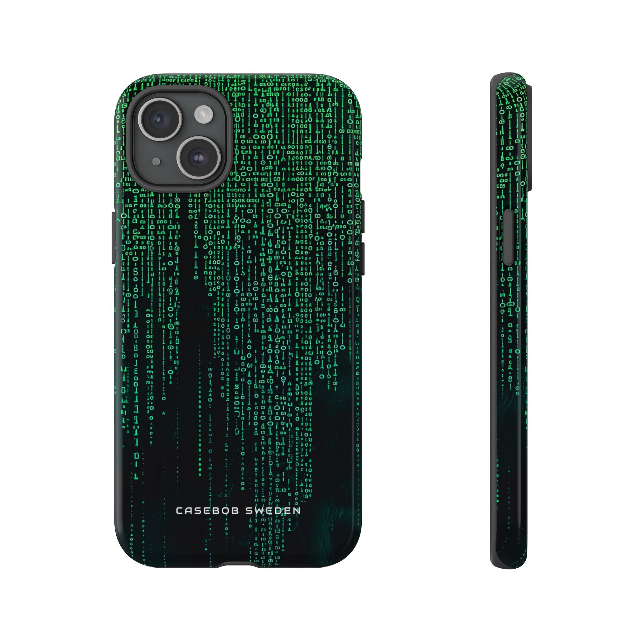 Matrix Gradient Flow iPhone 15 - Tough Phone Case