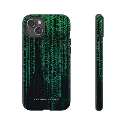 Matrix Gradient Flow iPhone 15 - Tough Phone Case