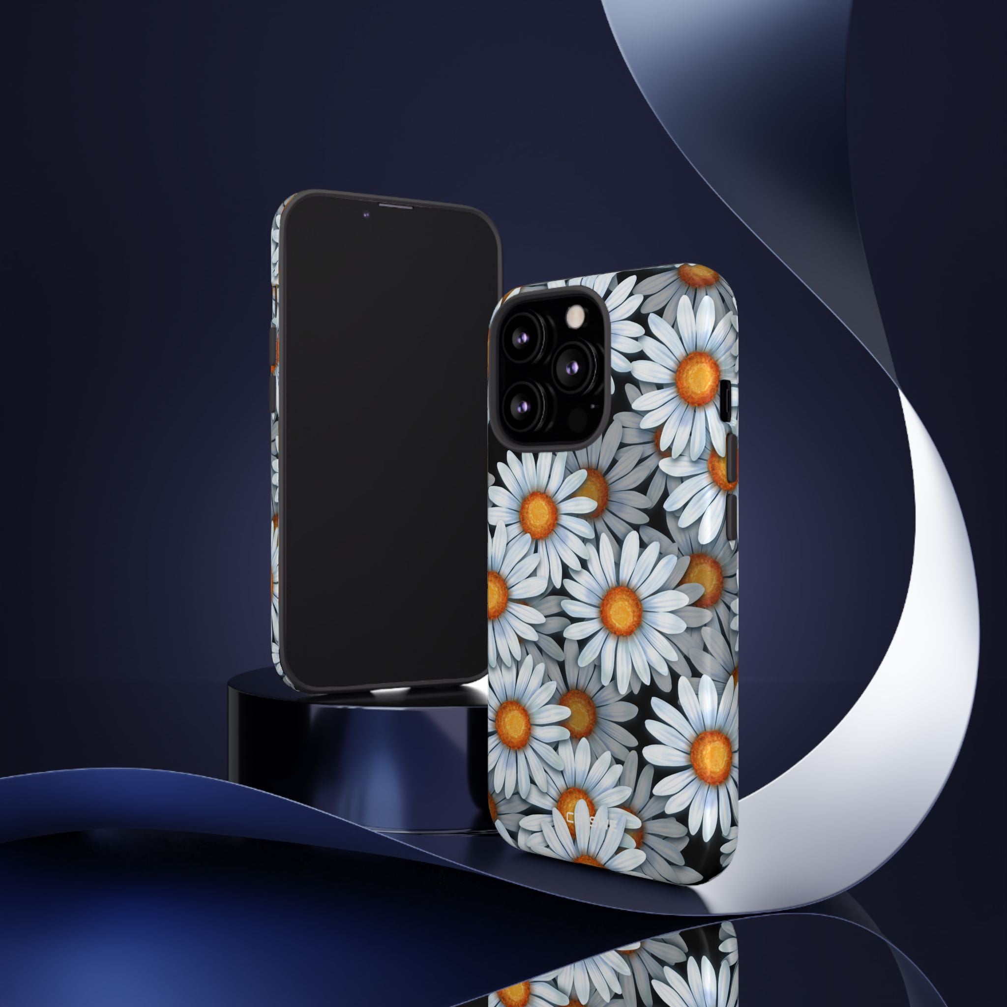 Daisies In Contrast - iPhone Case