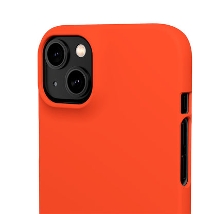 Orange Red iPhone 14 - Slim Phone Case