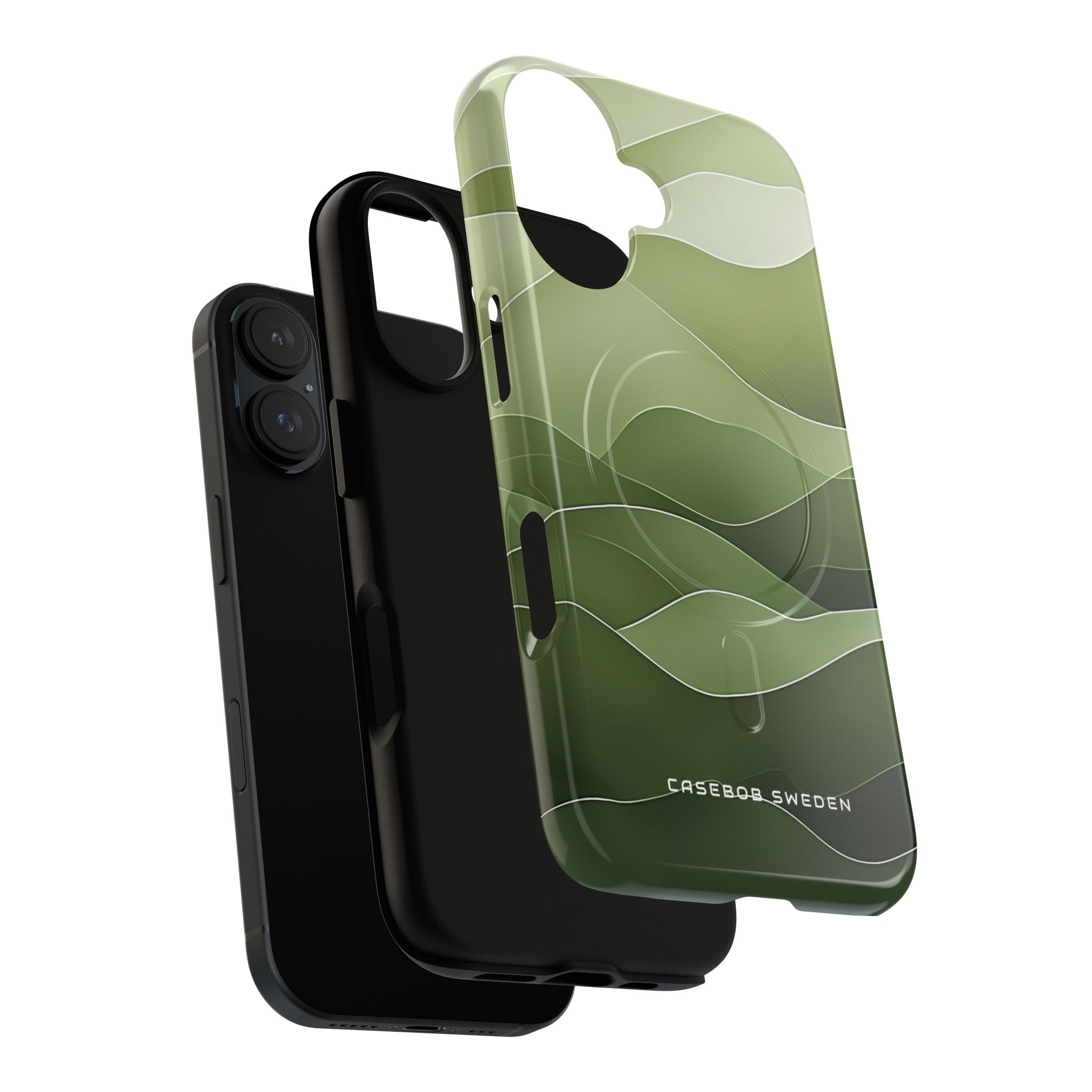 Gradient Emerald Drift iPhone 16 | Tough+ Phone Case