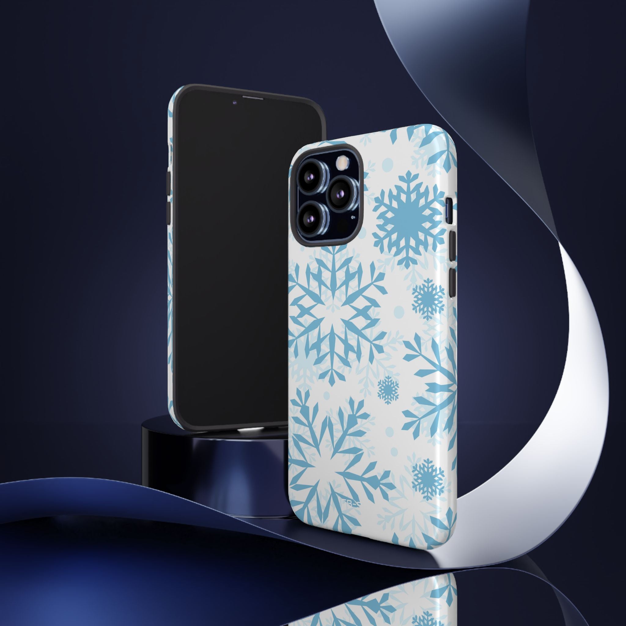 Winter Snowflake Symphony - iPhone Case