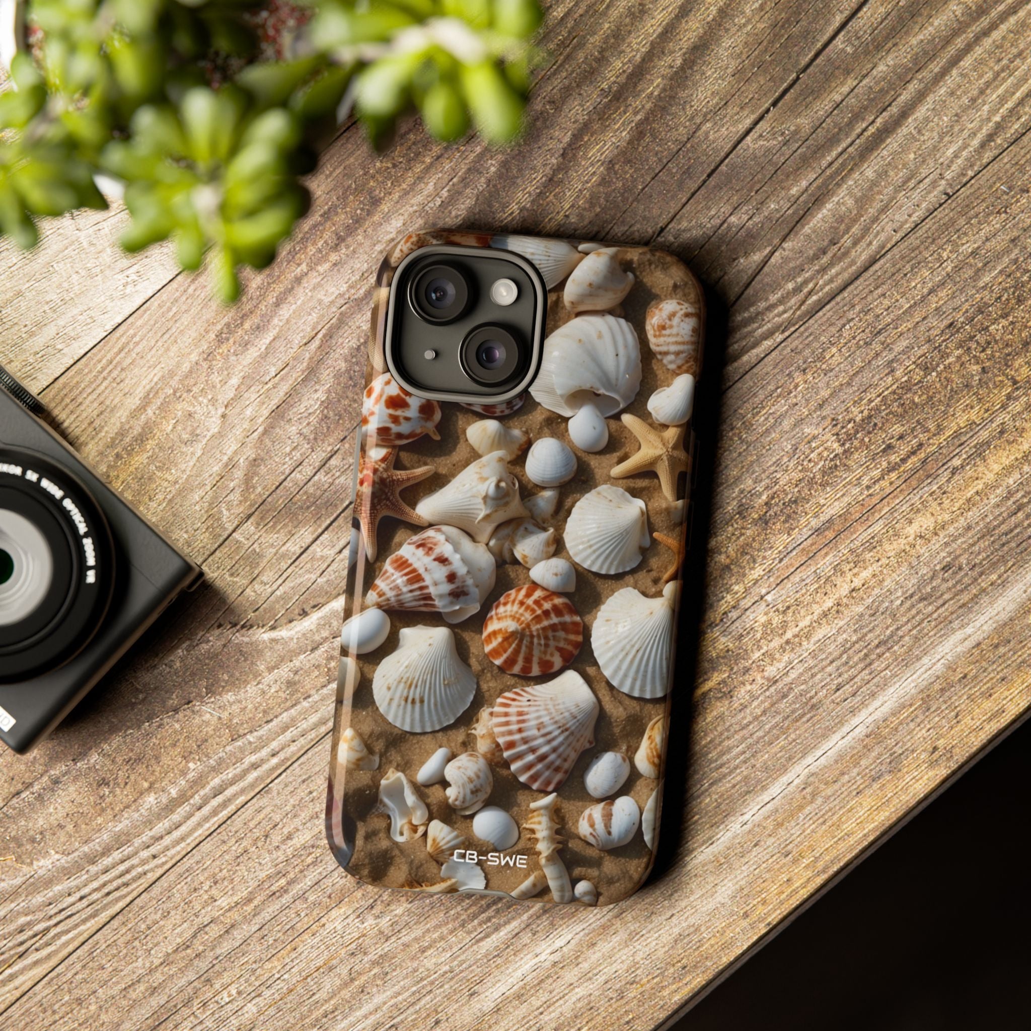 Seashells Embrace Shore - iPhone Case