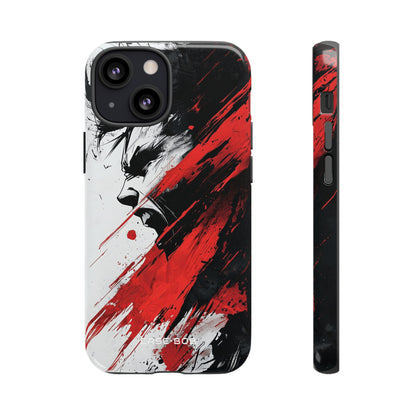 Yelling Profile Burst iPhone 13 Mini Case - Tough