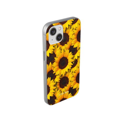 Sunflower Glow iPhone 14 Case - Soft