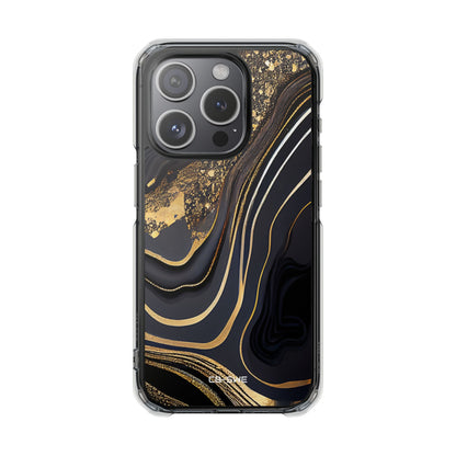 Elegant Gold Streams iPhone Case - Impact