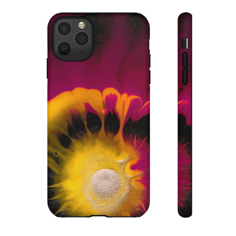 Deep Purple Ink Art iPhone Case (Protective) iPhone 11 Pro Max Matte Phone Case