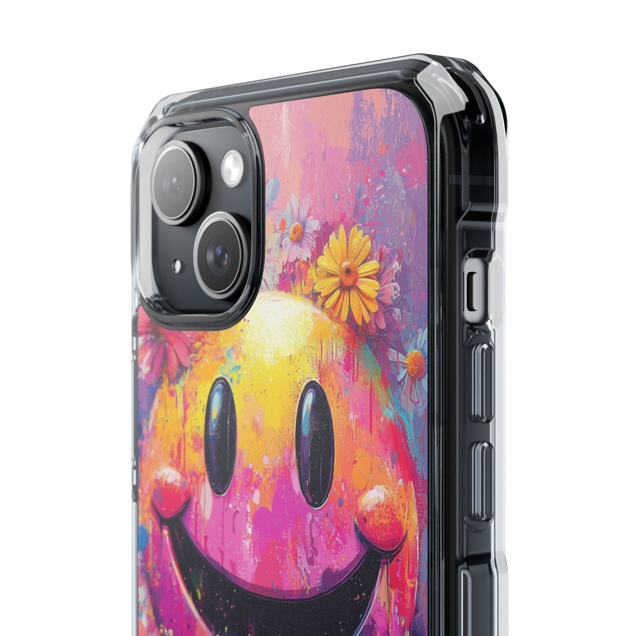 Joyful Smile Blooms iPhone Case - Impact