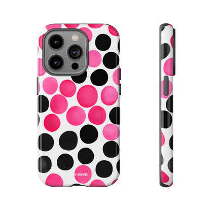 Pulsing Circles Illusion - iPhone Case