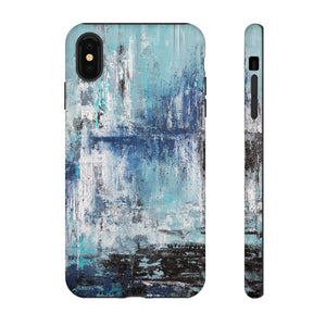 Blue Acrylic - Protective Phone Case