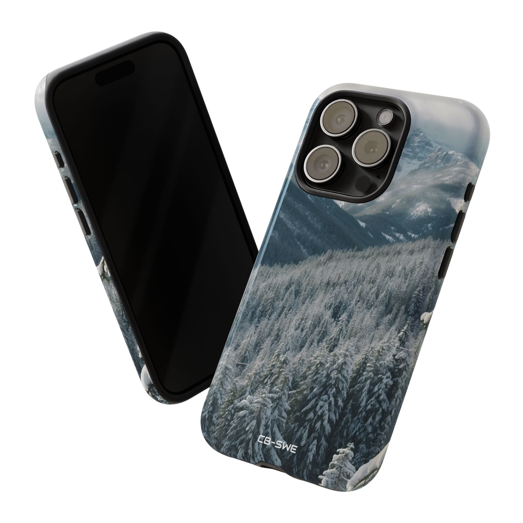 Snow Covers Peaks - iPhone Case