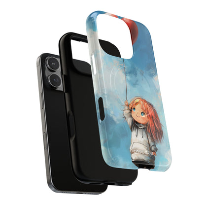 Heart Balloon Whimsy iPhone 16 Pro Case - Tough+