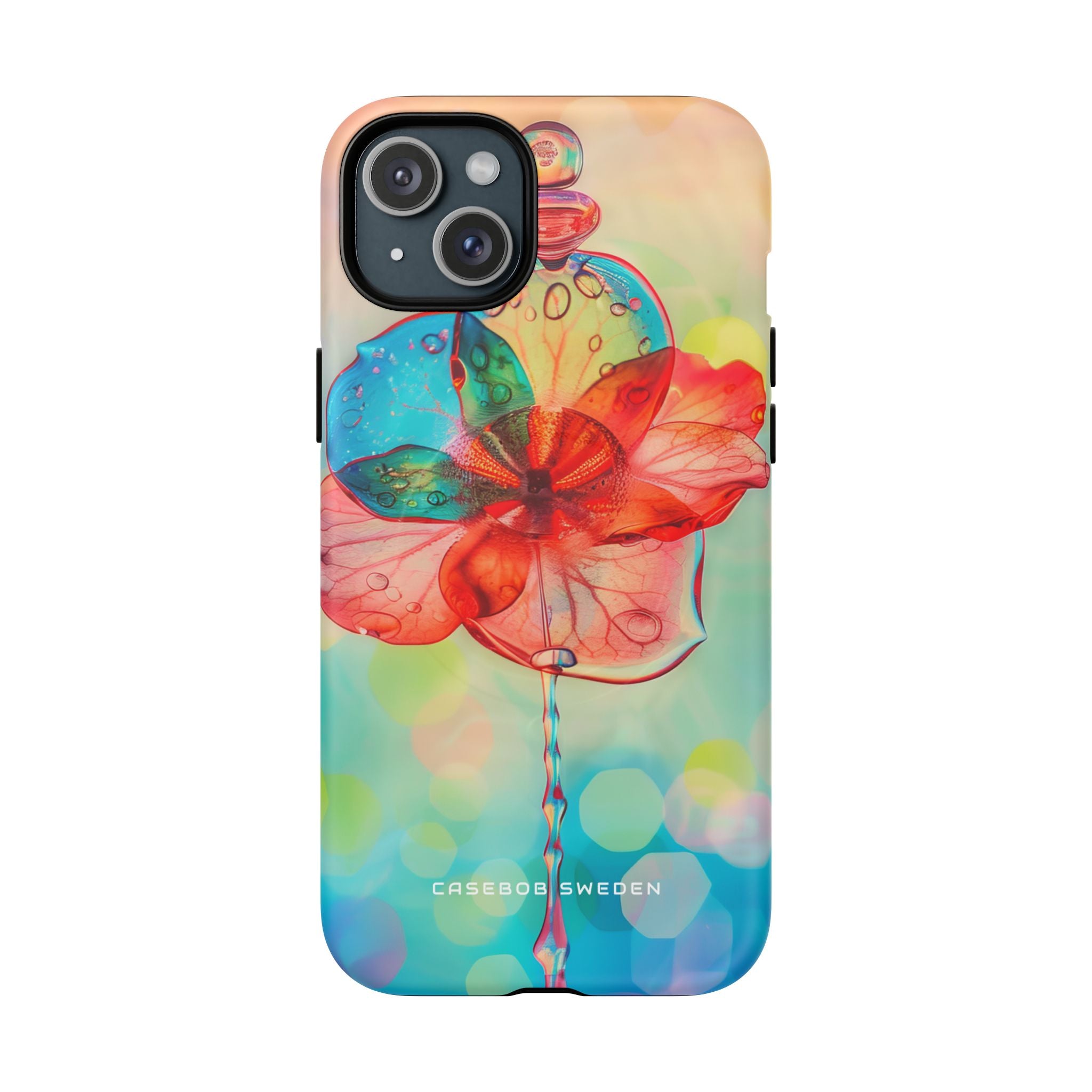 Ethereal Glass Flower iPhone 15 | Tough+ Phone Case