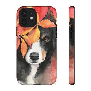 Watercolor Dog - Protective Phone Case