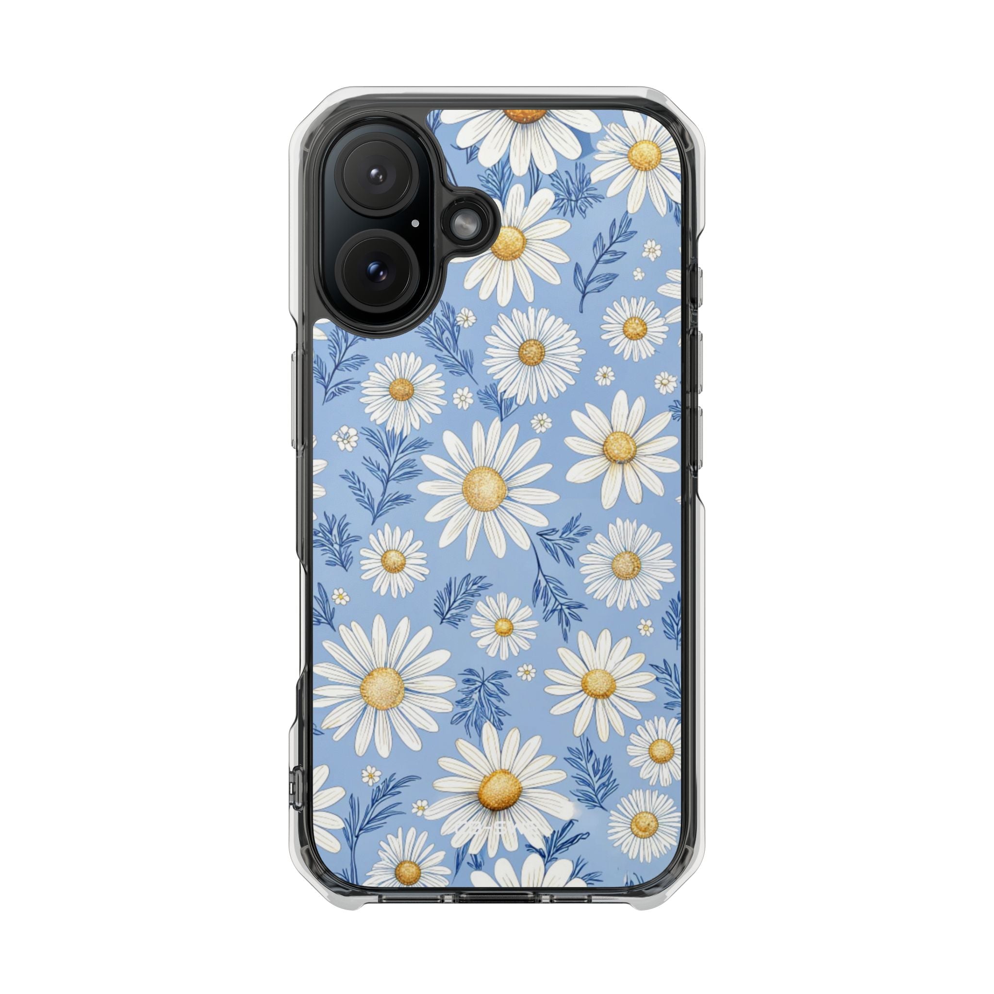 Daisies On Blue iPhone Case - Impact
