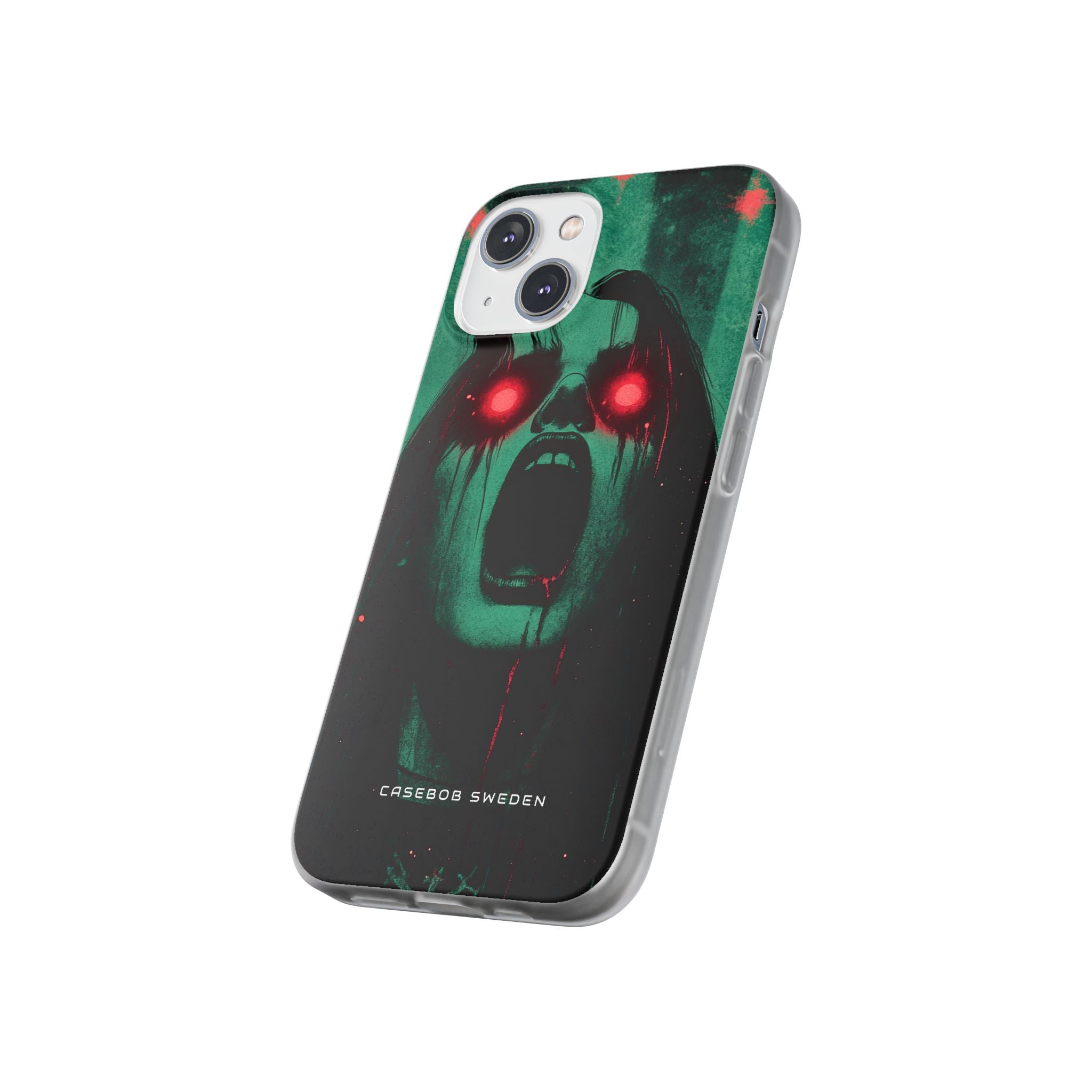 Haunting Glow of Gothic Eyes iPhone 14 - Flexi Phone Case