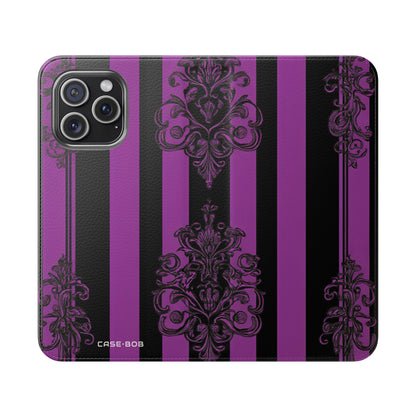 Baroque Stripes - iPhone 15 Pro Max Case - Wallet