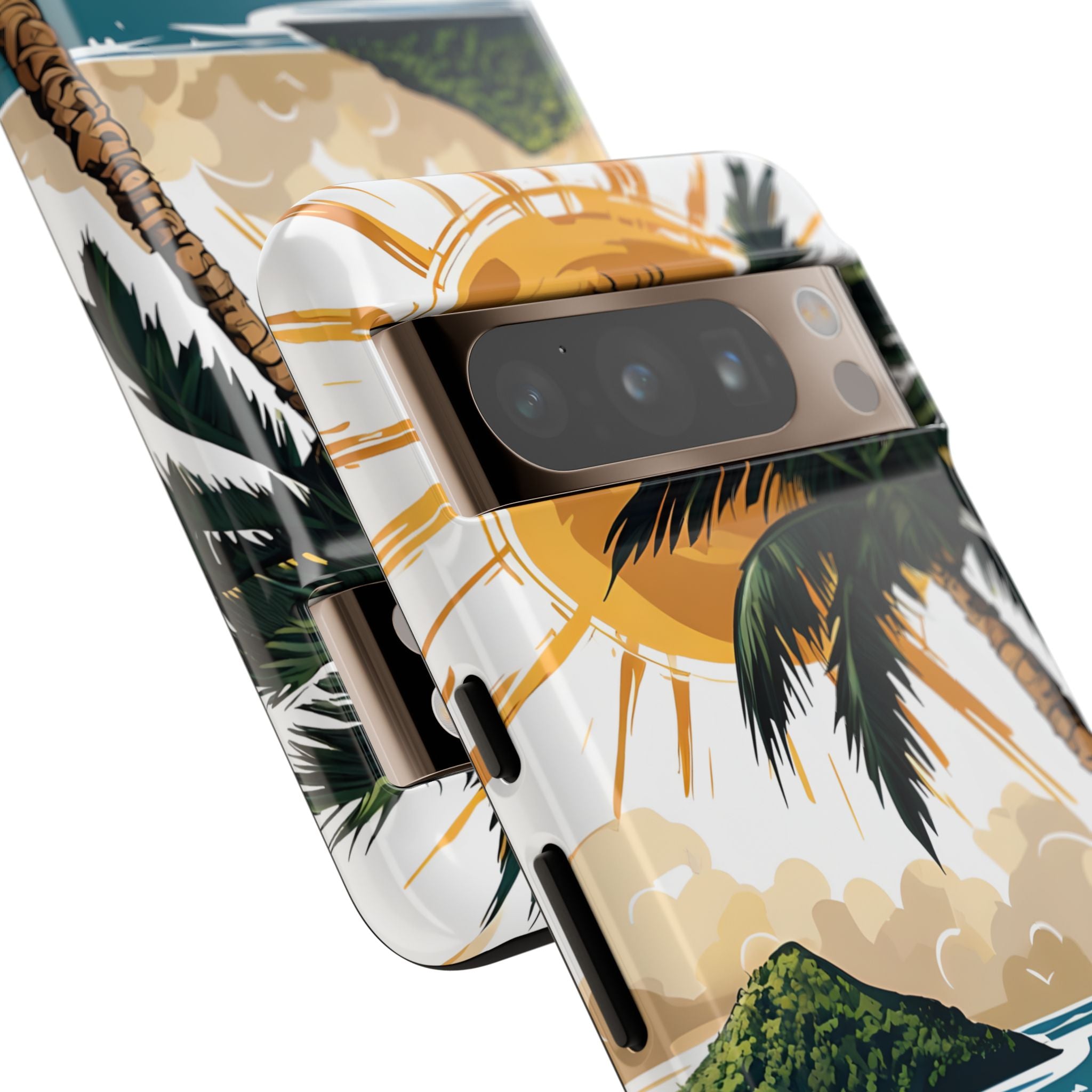 Sunny Palm Breeze Google Pixel 8 Pro Case - Tough